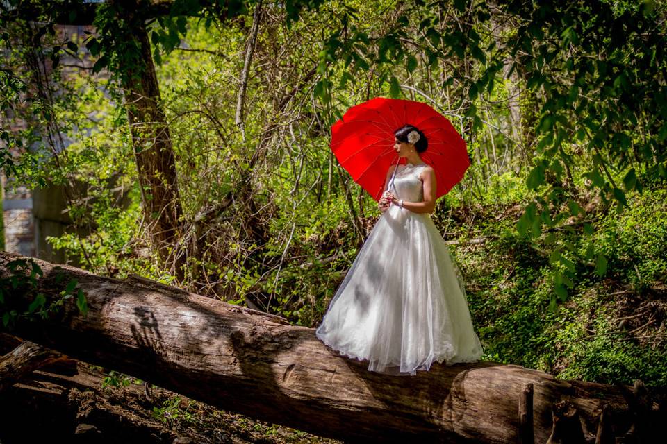 Ensaio após o casamento