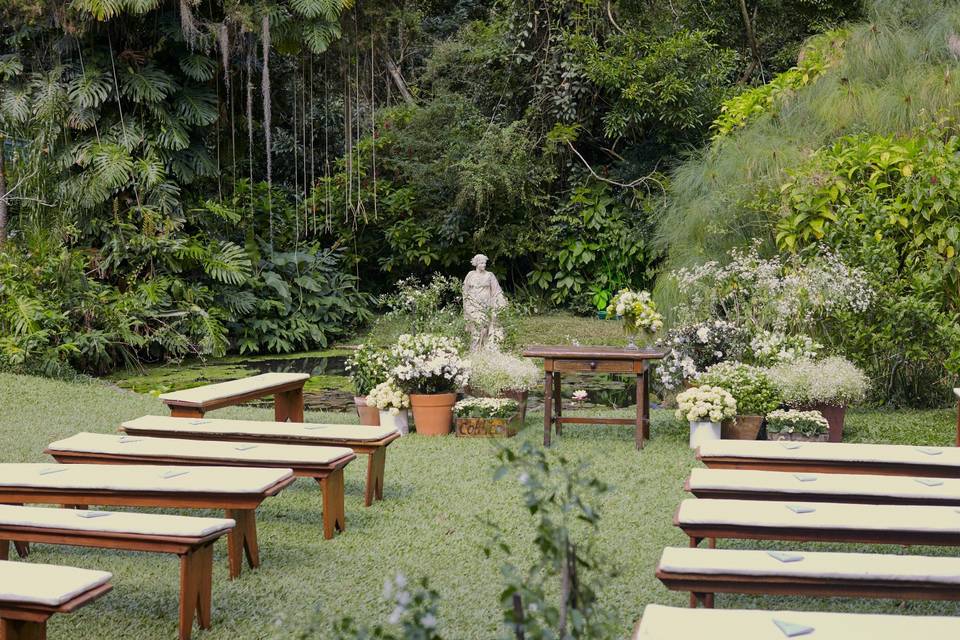 Casamento jardim