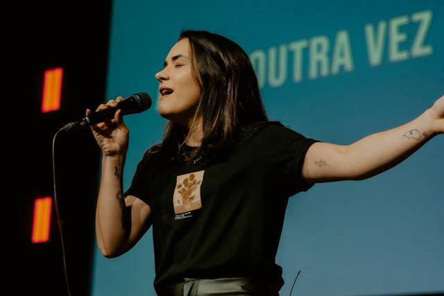 Rapha Abreu em evento
