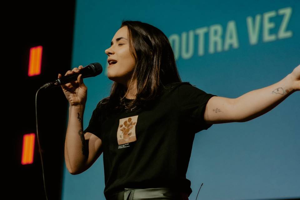 Rapha Abreu em evento