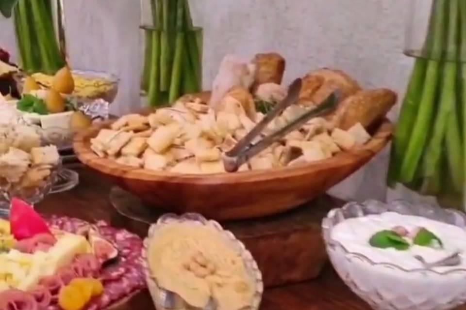 Buffet, grazing Tablet, Food