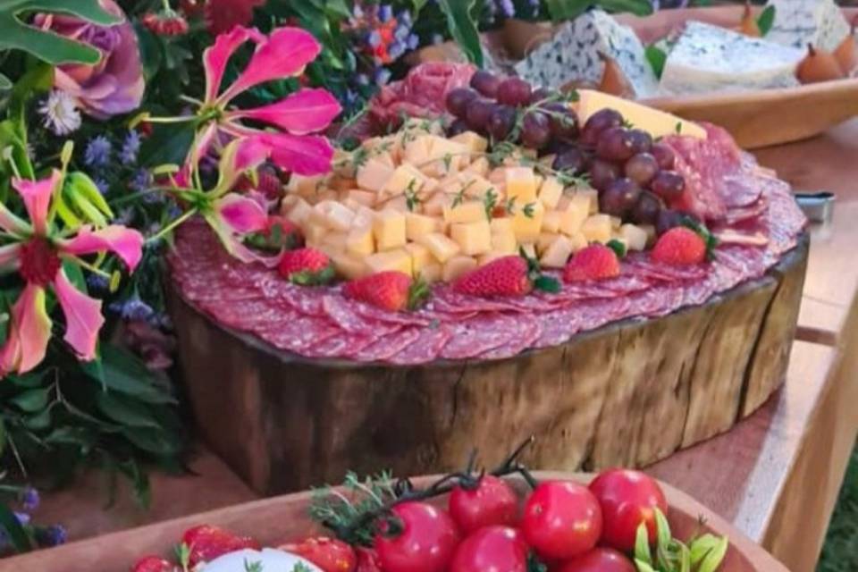 Buffet, grazing Tablet, Food