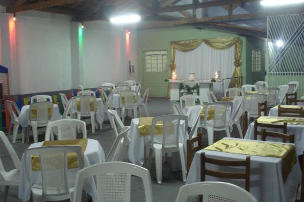 Decoração das mesas