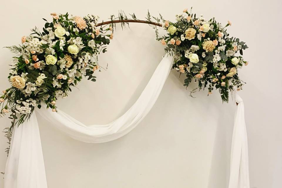 Arco para mini wedding