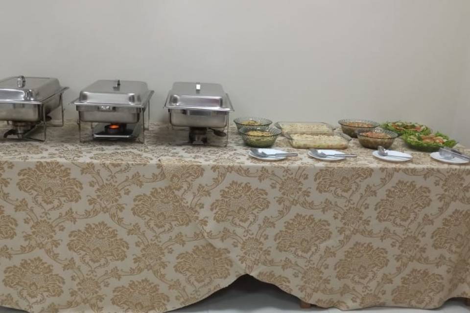 Mesa do buffet