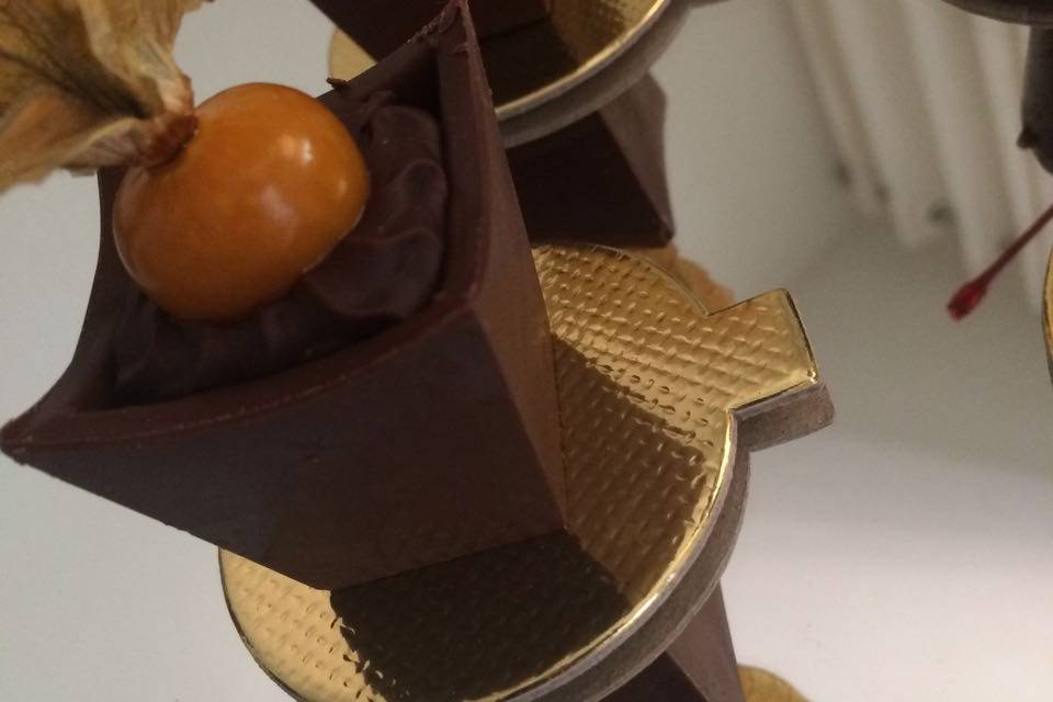 Copinho de chocolate  Physalis