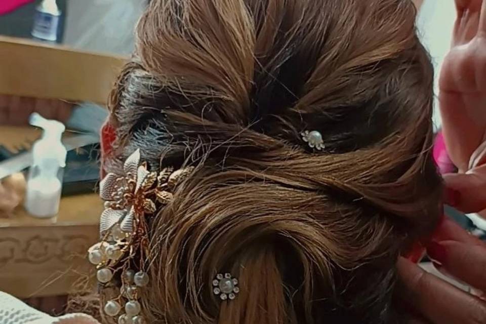 Penteado Mãe da noiva