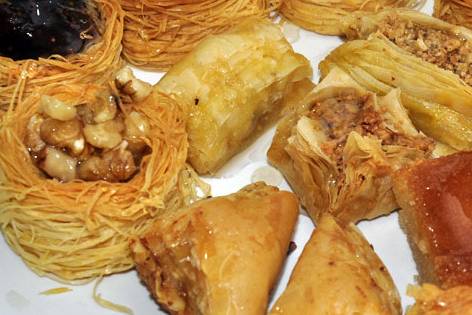 Doces variados