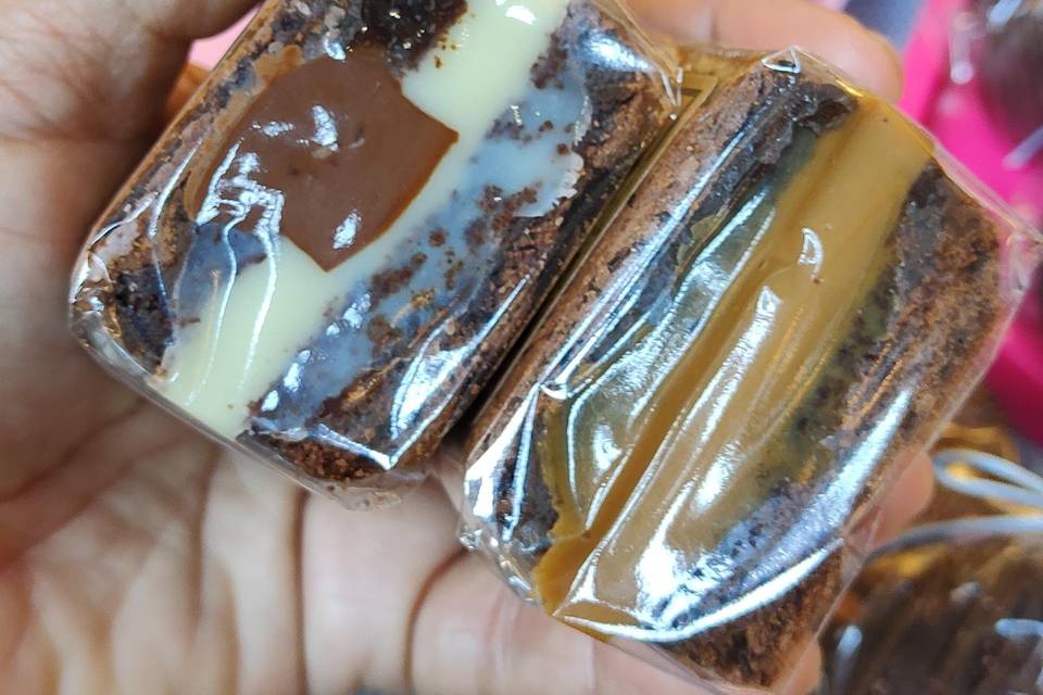 Sanduíche de brownie