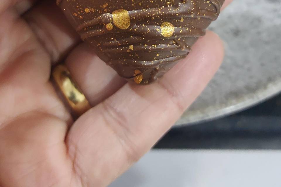 Bombom de morango