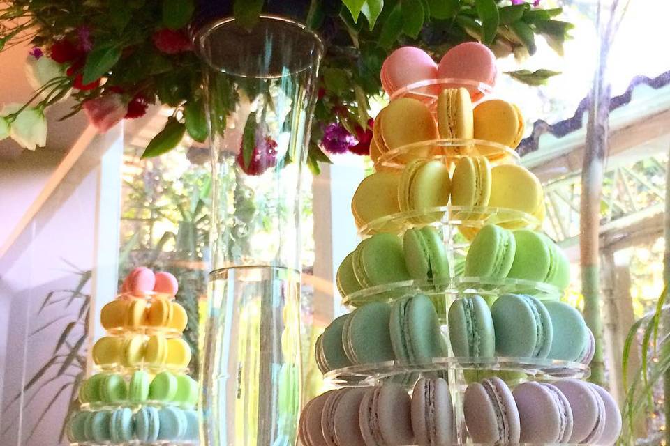 Torres de macarons