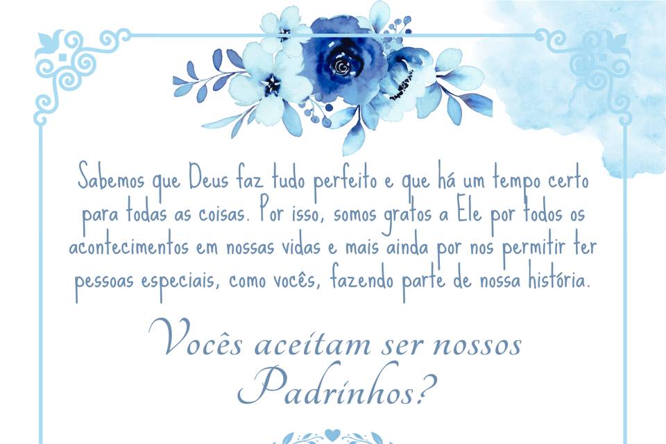 Adesivo padrinhos