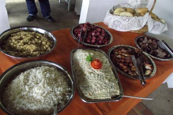 Menu churrasco
