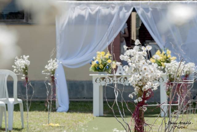 Casamento ao ar livre