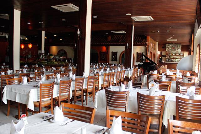 Interior do restaurante
