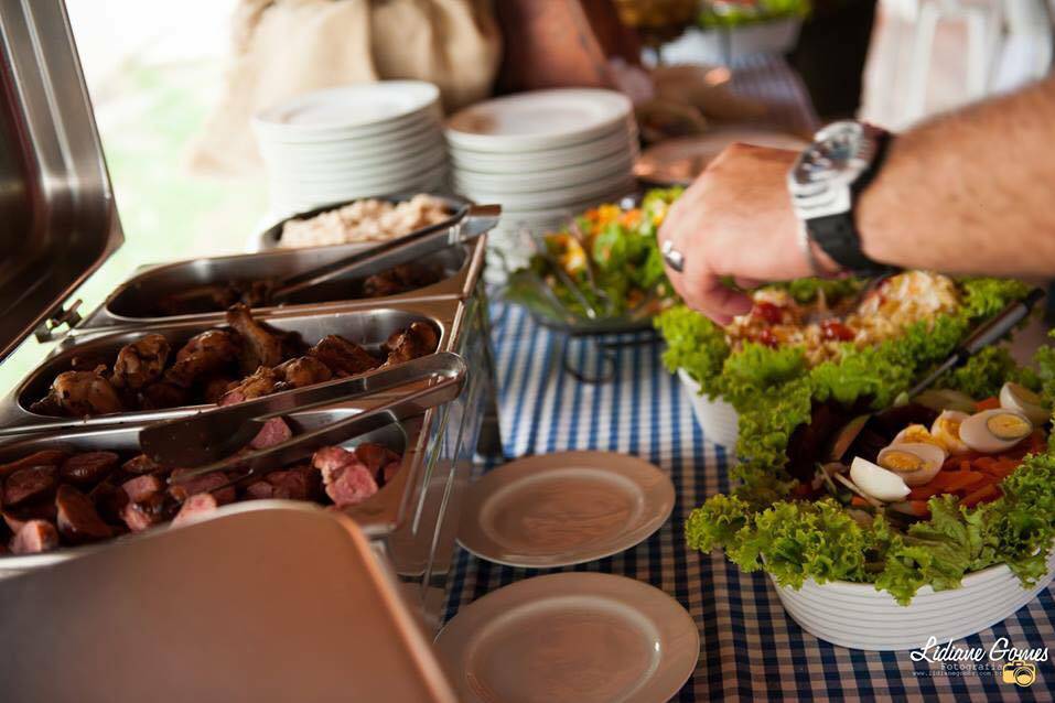 Mesa de churrasco