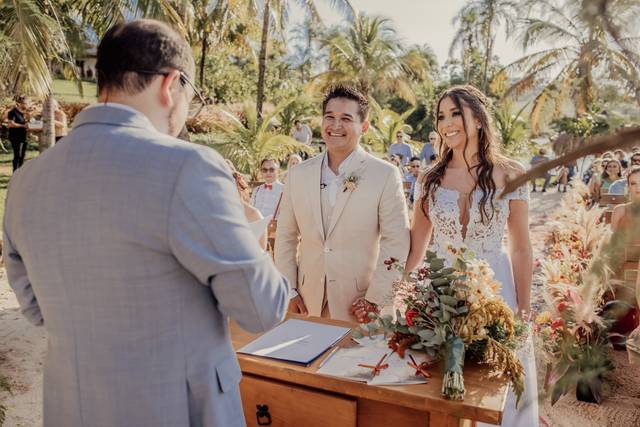 Casamento em uma ilha