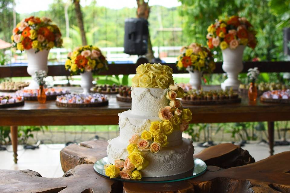 Casamento realizado no espaço