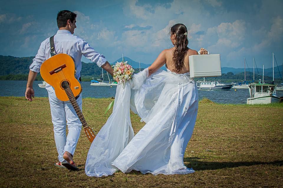 Trash the dress Morretes