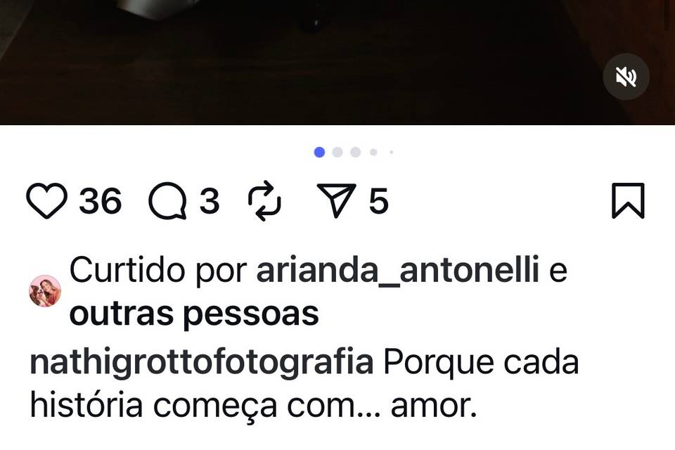 Foto dos noivos