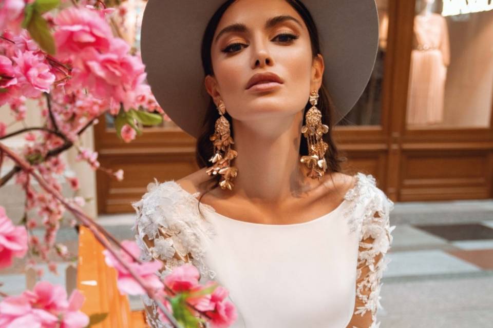 Vestido noiva minimalista