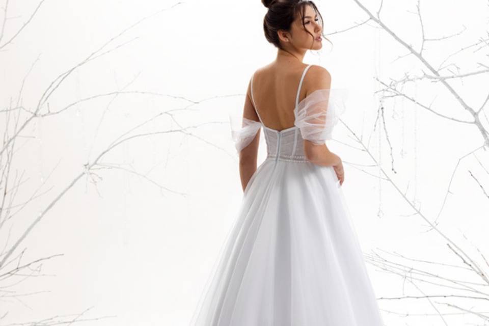 Vestido noiva saia tule
