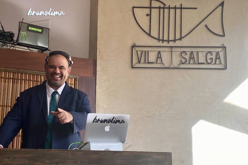 Brunolima em ação em casamento