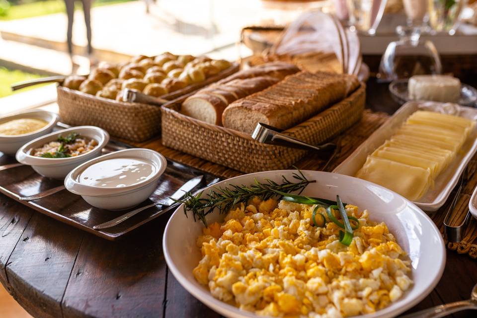 Mesa de café da manhã