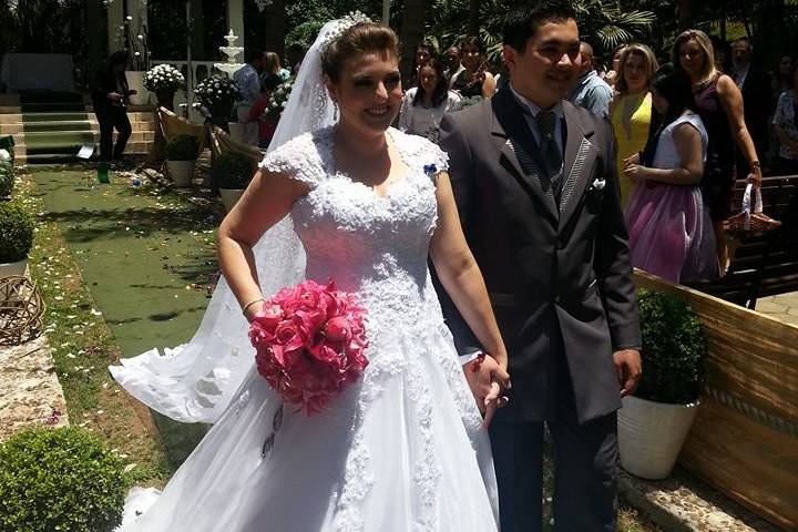 Casamento ao ar livre