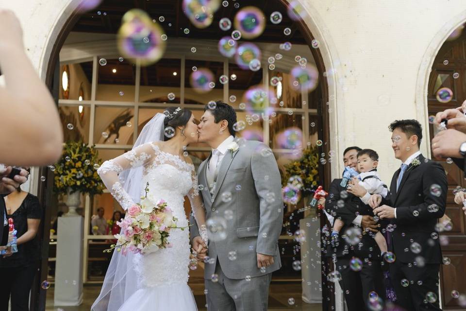 Soap bubbles - Letícia e Edson