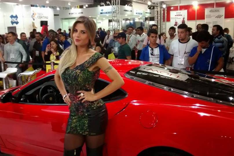 Ferrai F430 em Exposição