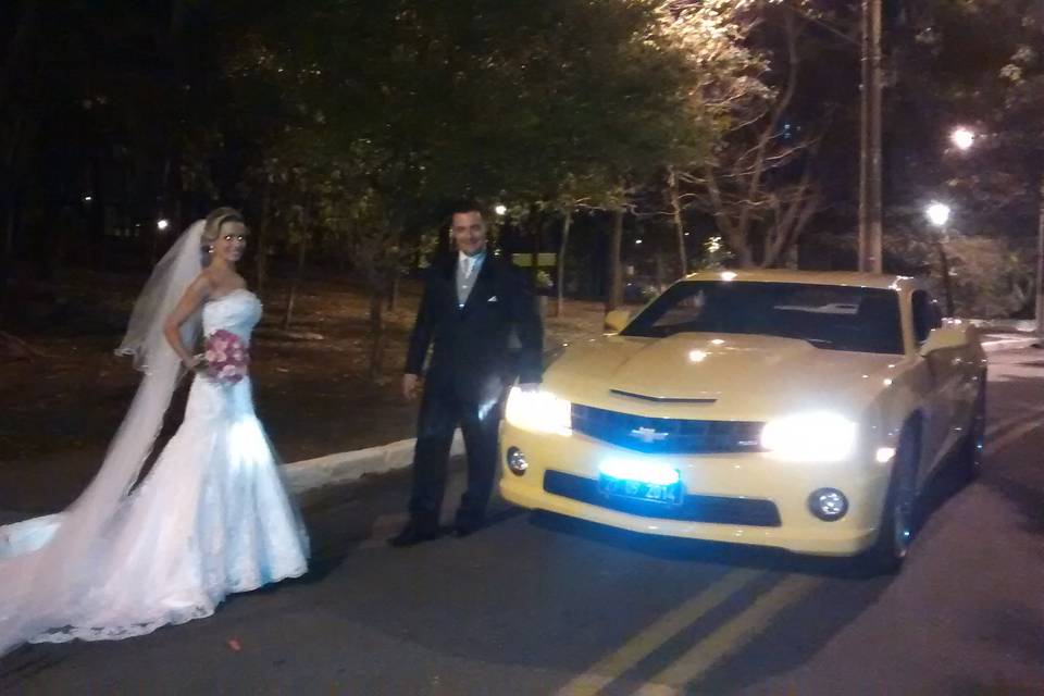 Casamento com o Camaro