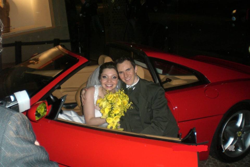 Casamento com Ferrari F355