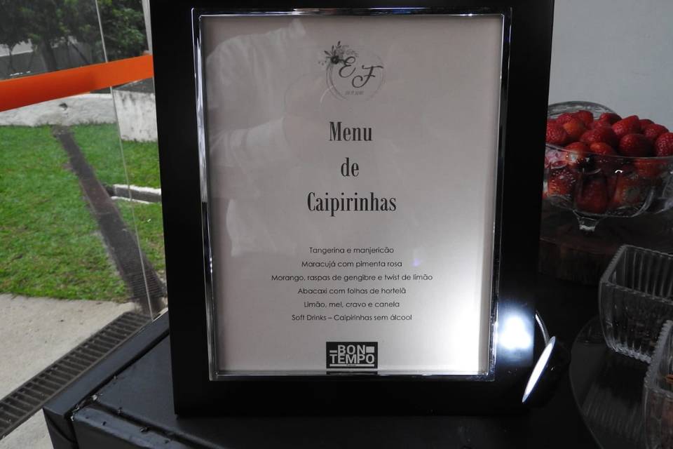 Cardápio