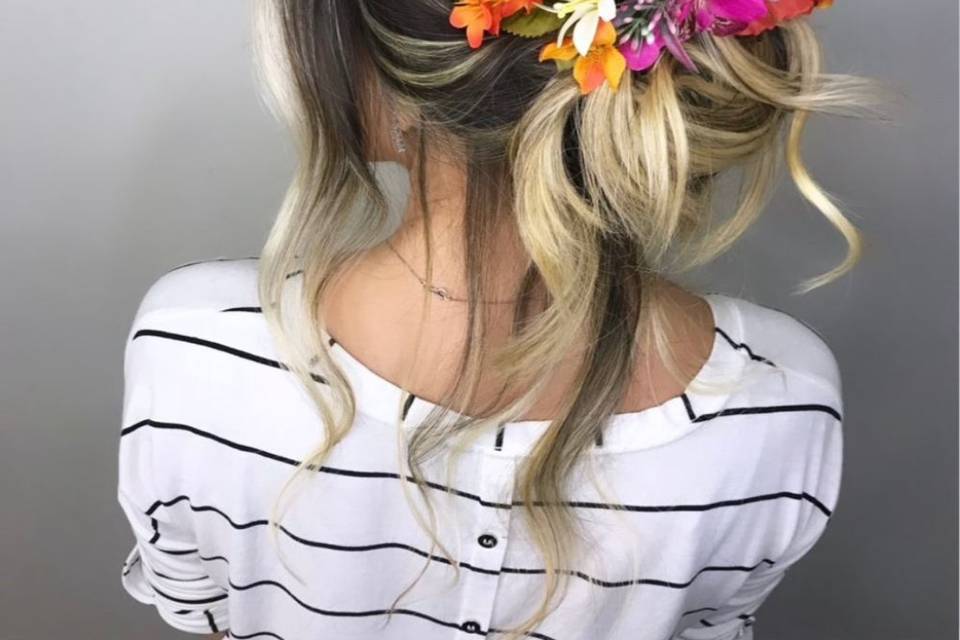 Penteado Noiva Juliana