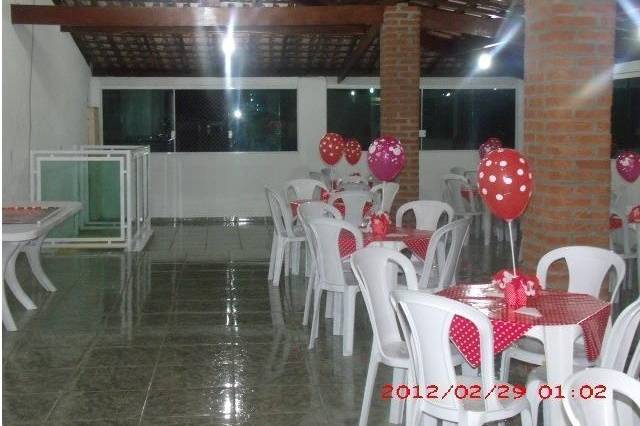 Espaço decorado