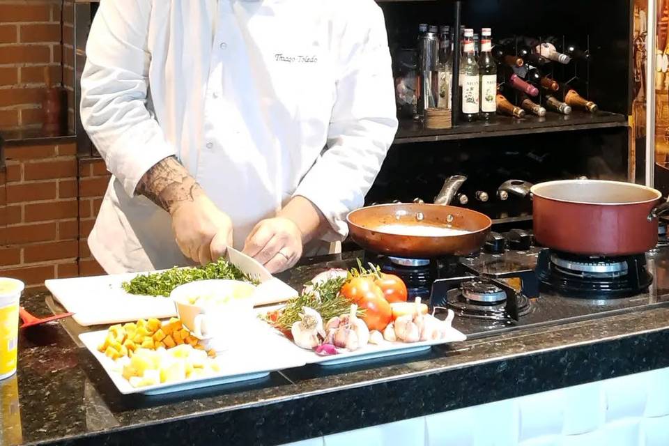 Chef em ação