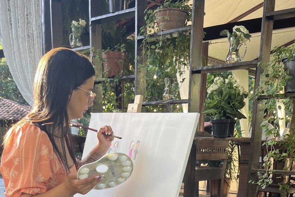 Pintura ao vivo