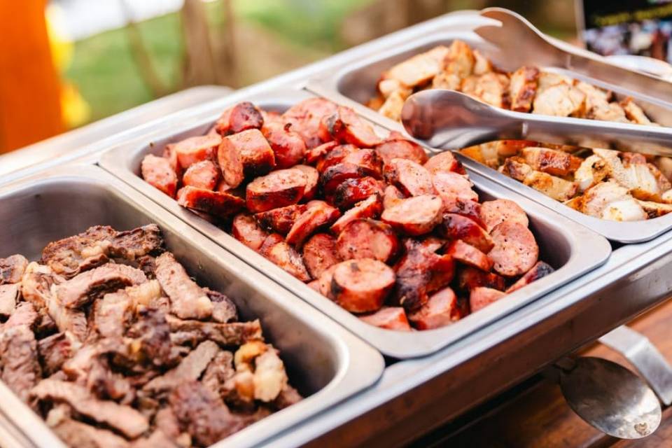 Carne,linguixa e frango