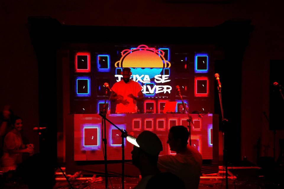Painel led dj