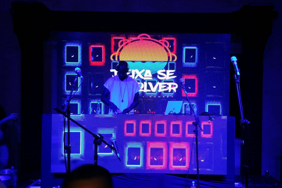 Painel led dj