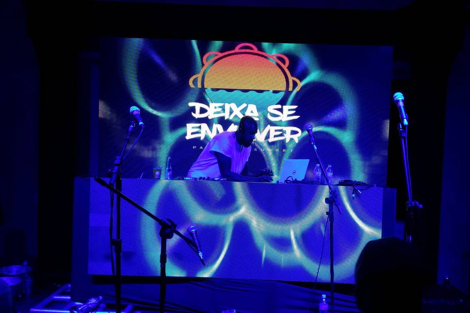 Painel led dj
