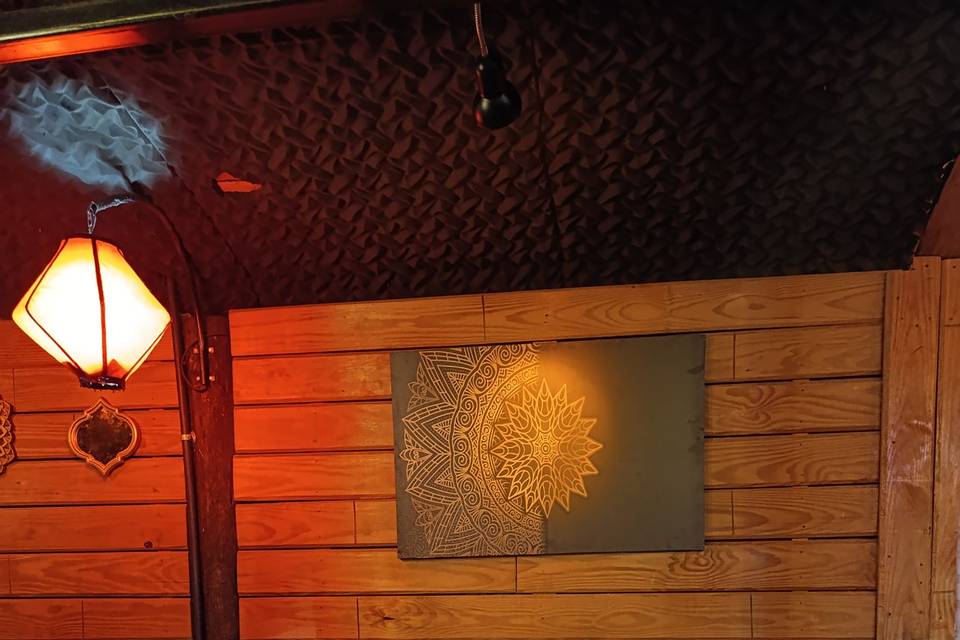 Decoração rústica, aconchegant