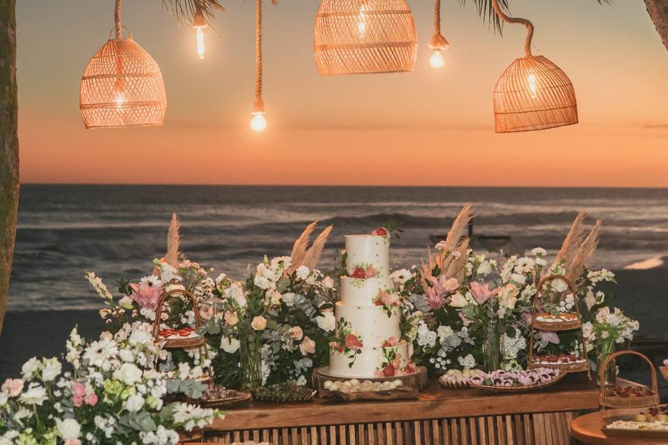 Casamento na Praia Quiosque no