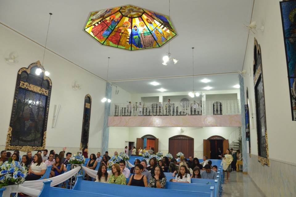 A beleza da igreja