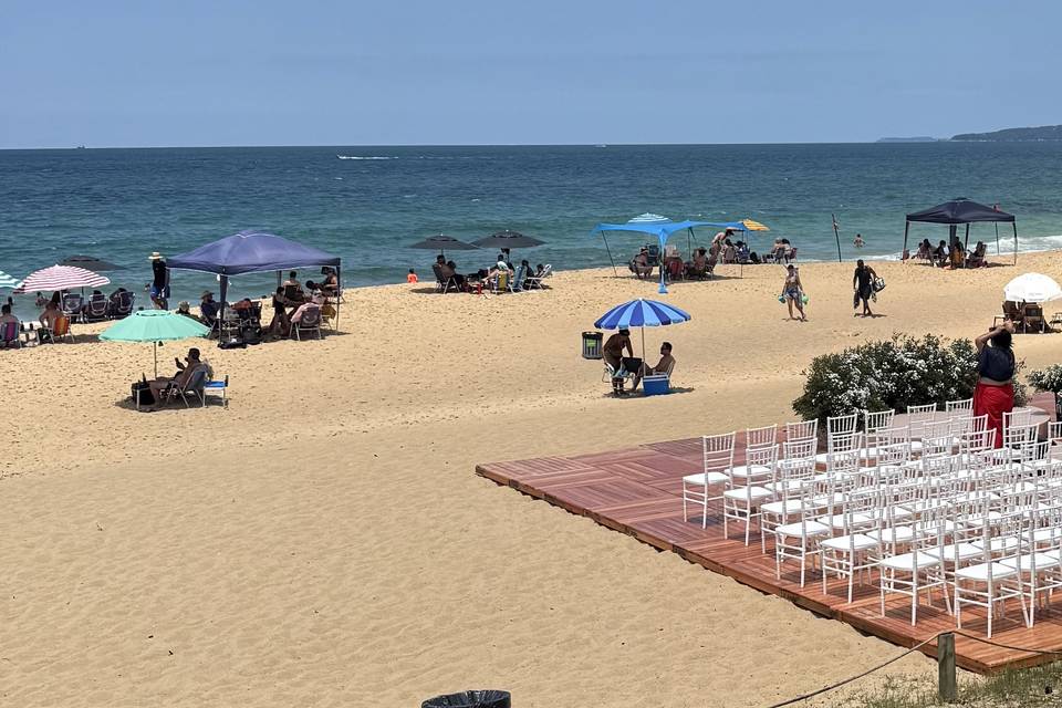Área da cerimônia