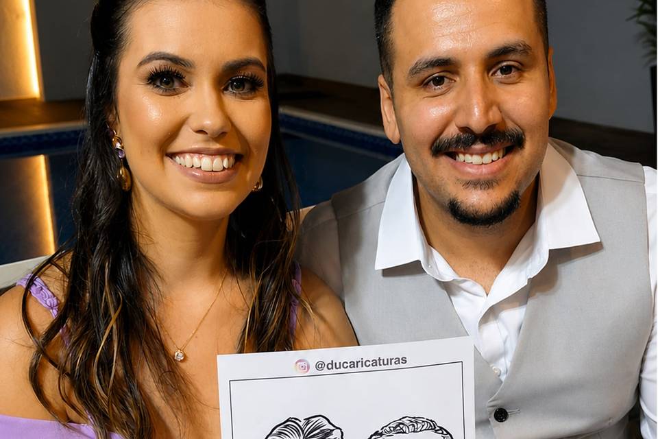 Caricaturas ao vivo 3