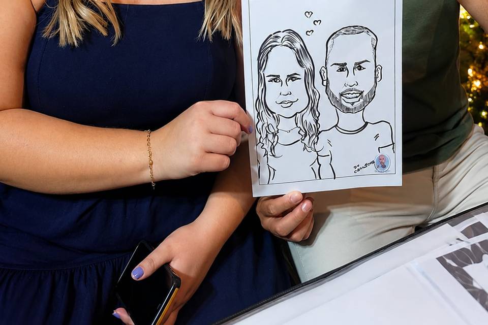 Caricaturas ao vivo 2