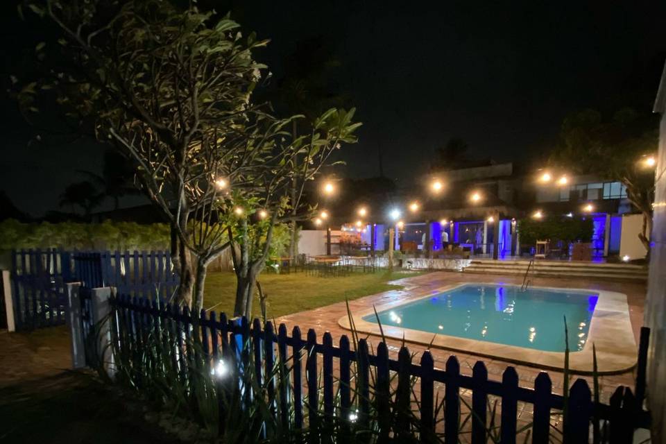 Anoitecer na azura