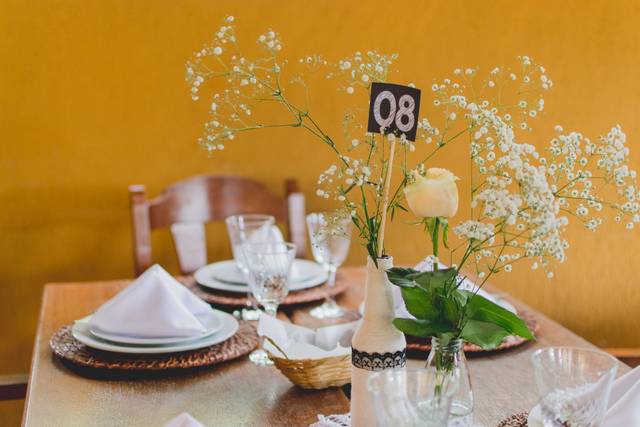Decoração mesas